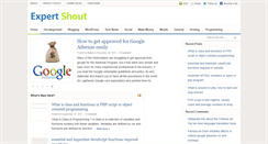 Desktop Screenshot of expertshout.com